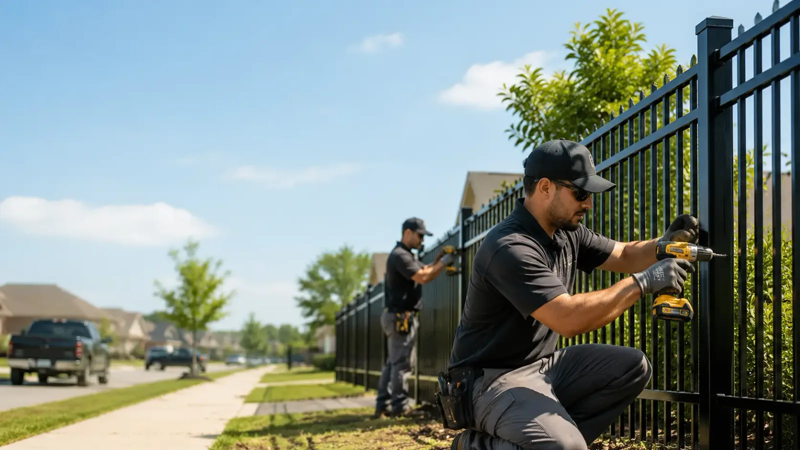 Metal Fence Installation in Grandview, TN